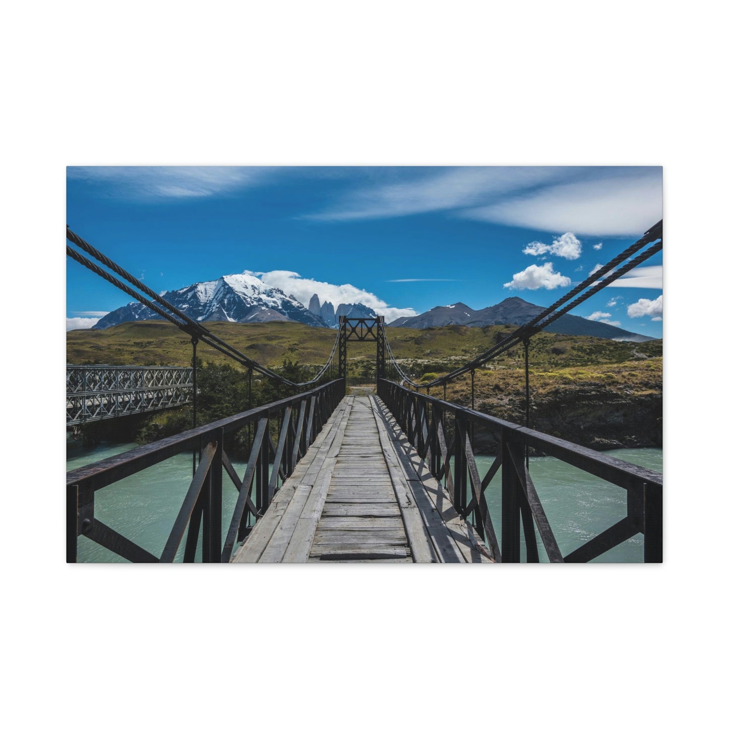 Bridge, Torres Del Paine National Park (Chile)