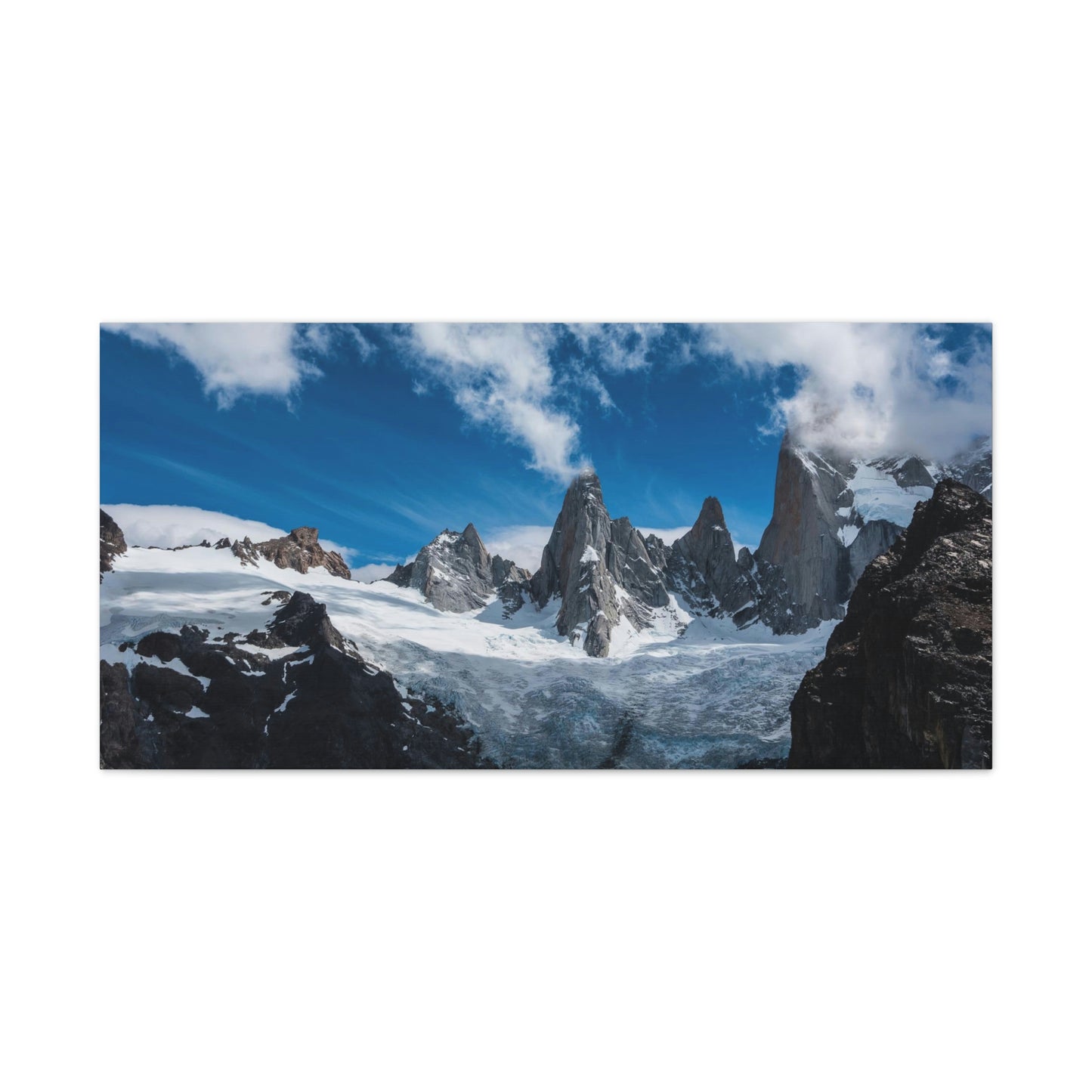 Cerro Fitz Roy Glacier, Parque Nacional Los Glaciares (Argentina)