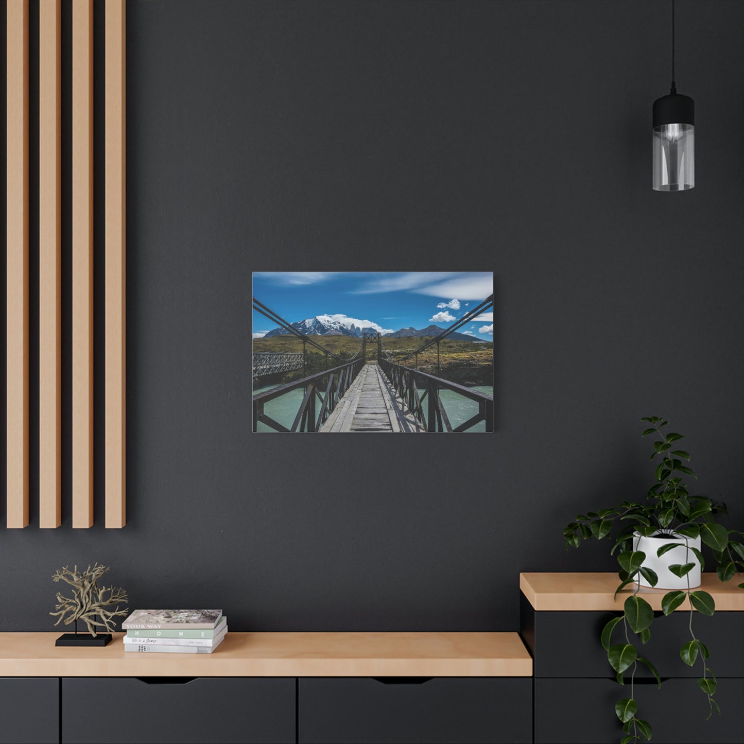 Bridge, Torres Del Paine National Park (Chile)