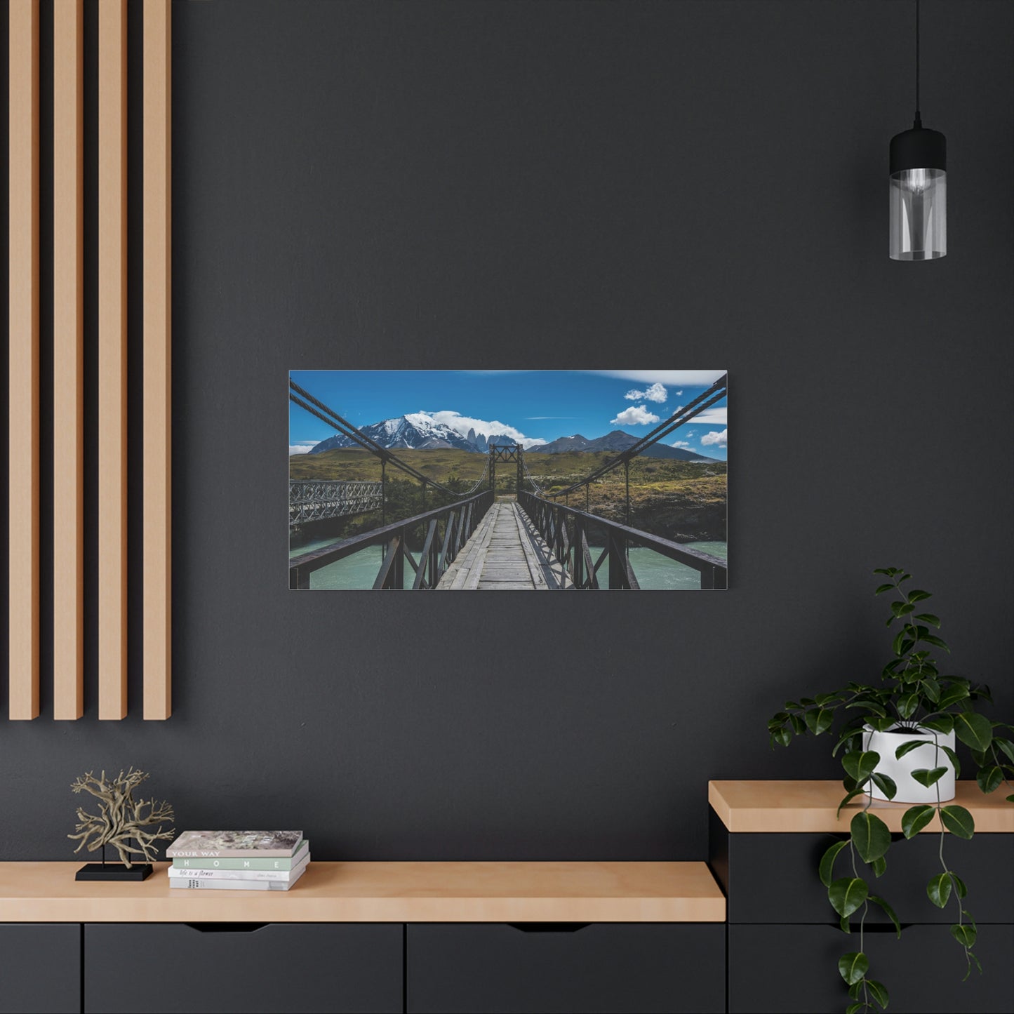 Bridge, Torres Del Paine National Park (Chile)